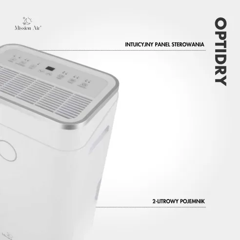 OPTIDRY 25 L/24 h Dehumidifier | Home Use, for up to 62.5 m²