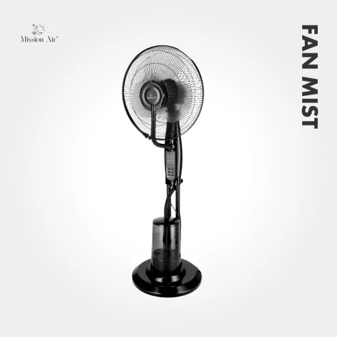 FAN MIST Cooling Fan with Water Mist | Cooling + Humidifying