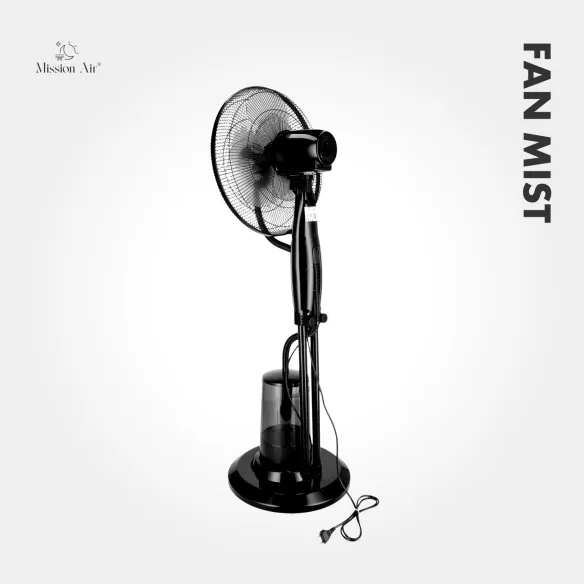 FAN MIST Cooling Fan with Water Mist | Cooling + Humidifying