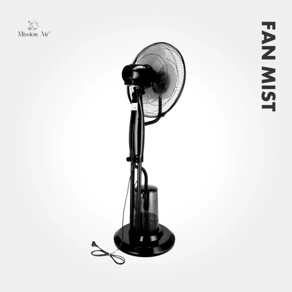 FAN MIST Cooling Fan with Water Mist | Cooling + Humidifying