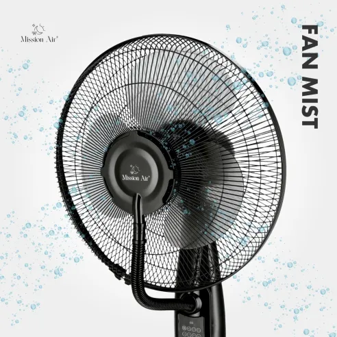 FAN MIST Cooling Fan with Water Mist | Cooling + Humidifying