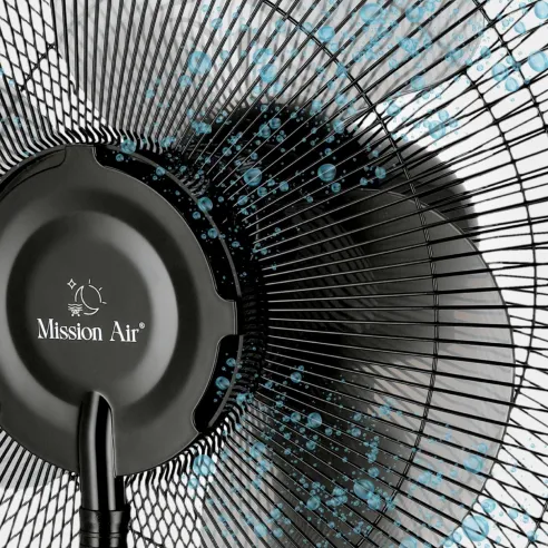 FAN MIST Cooling Fan with Water Mist | Cooling + Humidifying