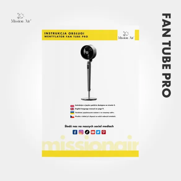 Opakowanie wentylatora FAN TUBE PRO 3D