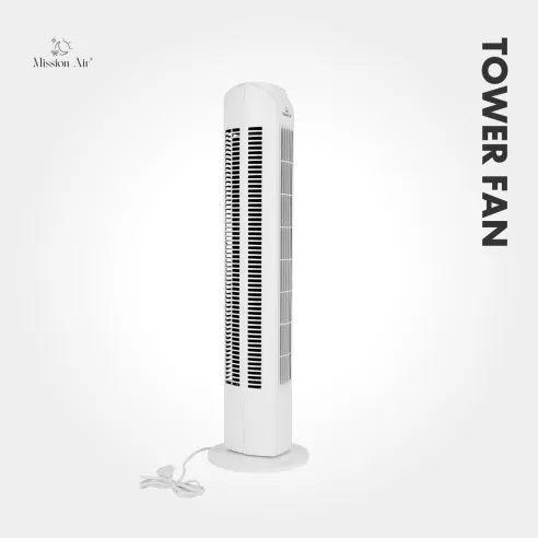 TOWER FAN 45 W Column Fan | White