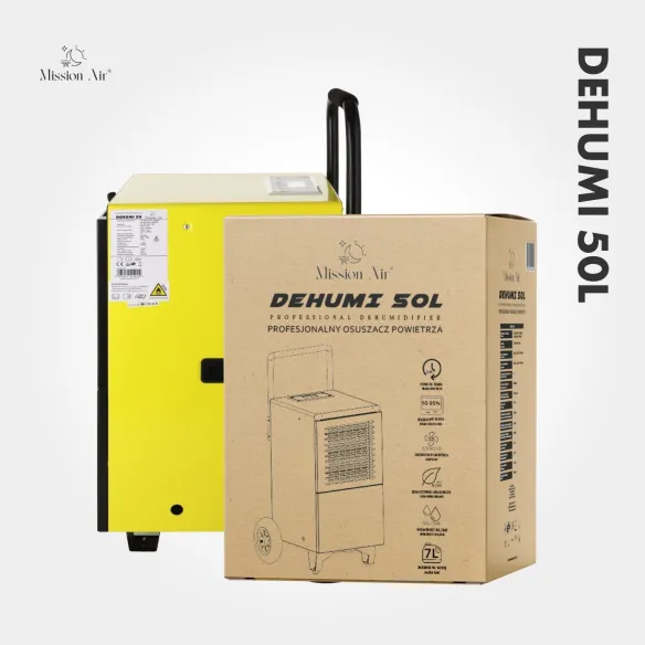 DEHUMI 50 L Industrial Dehumidifier | for up to 90 m²