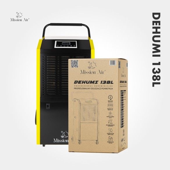 DEHUMI 138 L Industrial Dehumidifier | for up to 240 m²