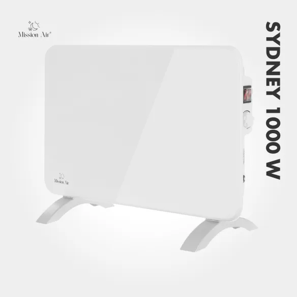 SYDNEY 1000 W Convector Heater | Electric, White