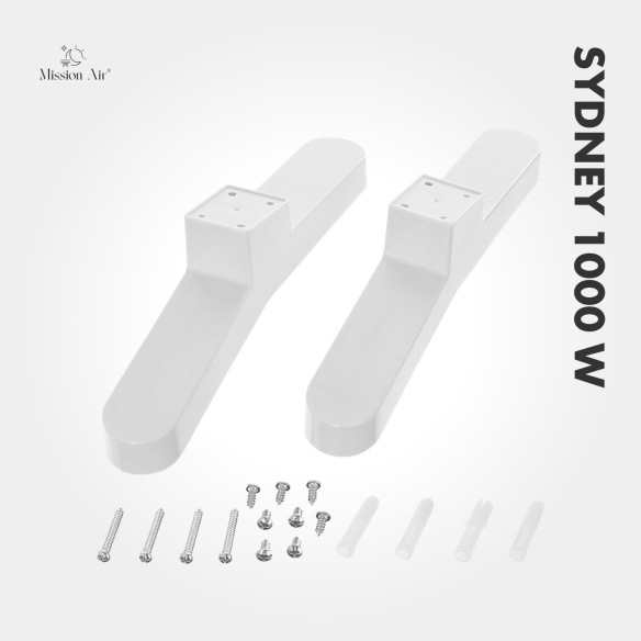 Zestaw montażowy grzejnik SYDNEY 1000 W