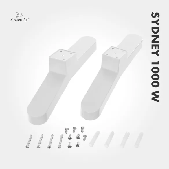 SYDNEY 1000 W Convector Heater | Electric, White