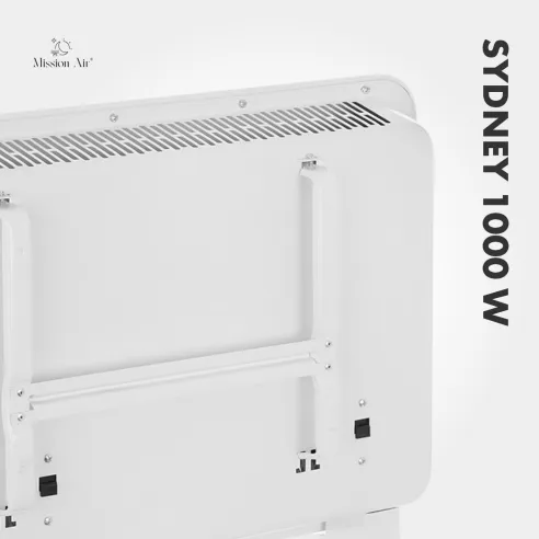 SYDNEY 1000 W Convector Heater | Electric, White