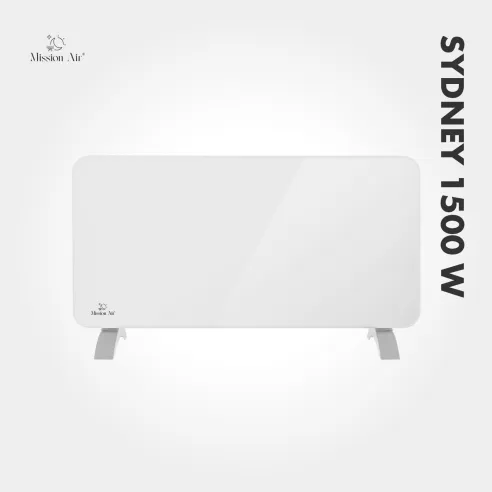 Grzejnik konwektorowy SYDNEY 1500 W | Elektryczny, Biały