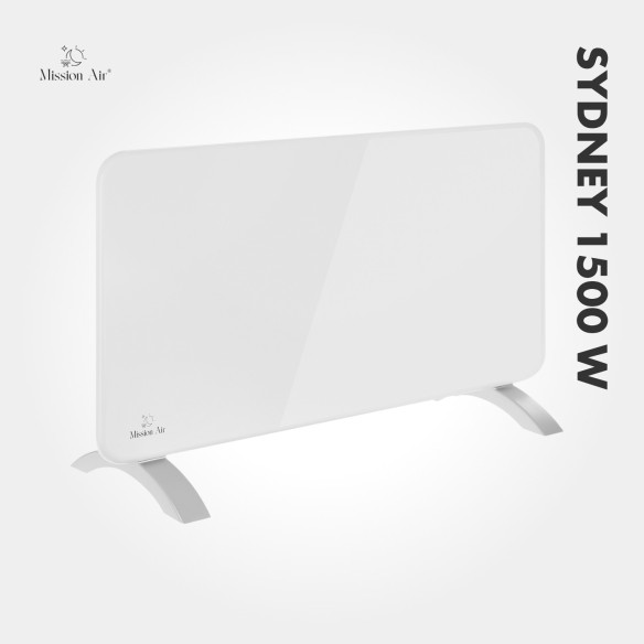 SYDNEY 1500 W Convector Heater | Electric, White