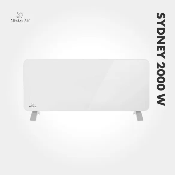 SYDNEY 2000 W Convector Heater | Electric, White