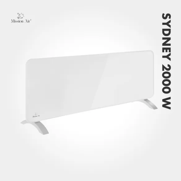 SYDNEY 2000 W Convector Heater | Electric, White