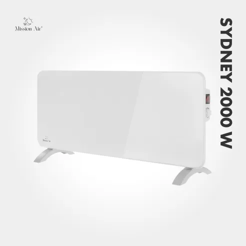 SYDNEY 2000 W Convector Heater | Electric, White