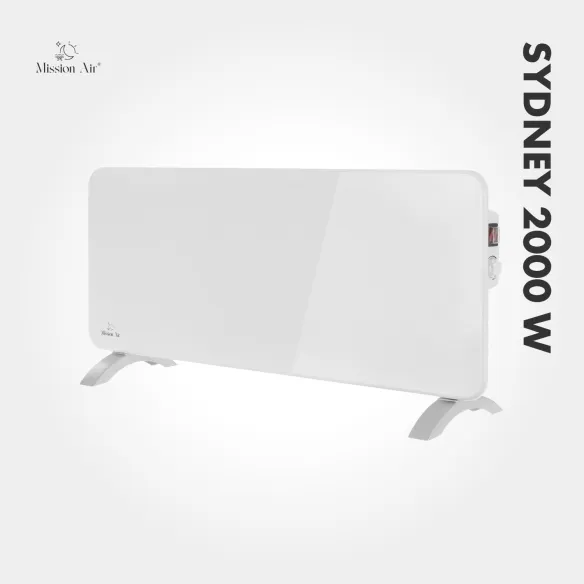 SYDNEY 2000 W Convector Heater | Electric, White