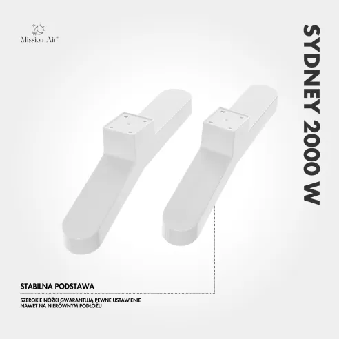 SYDNEY 2000 W Convector Heater | Electric, White