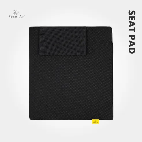 SeatPad 40 × 45 cm Heated Seat Cushion | Electric, Grey