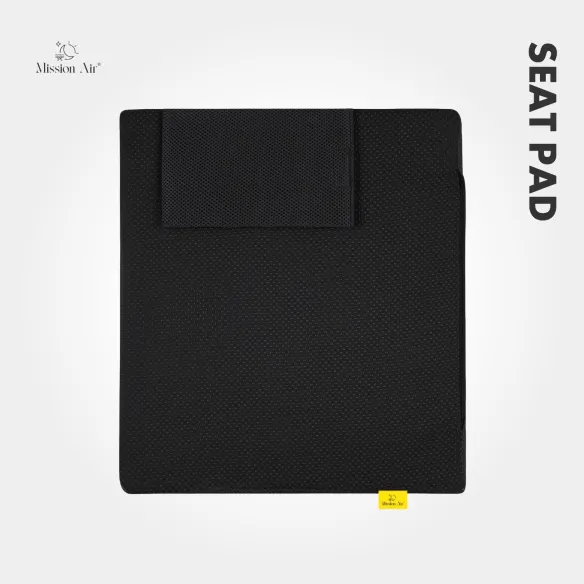 SeatPad 40 × 45 cm Heated Seat Cushion | Electric, Grey