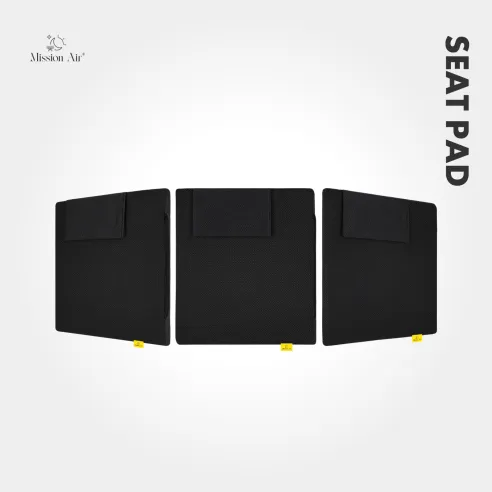 SeatPad 40 × 45 cm Heated Seat Cushion | Electric, Grey