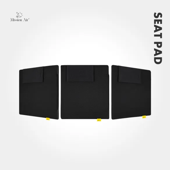 SeatPad 40 × 45 cm Heated Seat Cushion | Electric, Grey