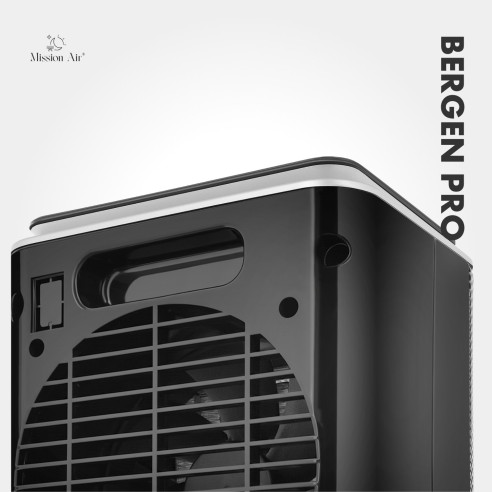 Termowentylator BERGEN 1500W kratka wylotu powietrza