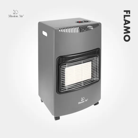 Piecyk gazowy FLAMO 4,1 kW widok pod kątem