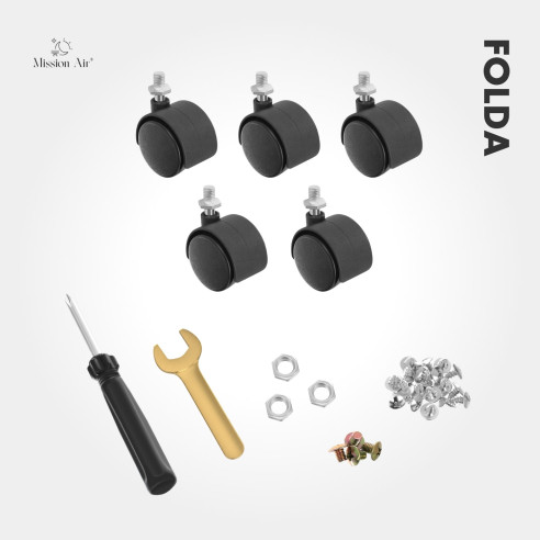 FOLDA 4.2 kW Folding Gas Heater | Portable LPG Heater, Hose + Regulator Included