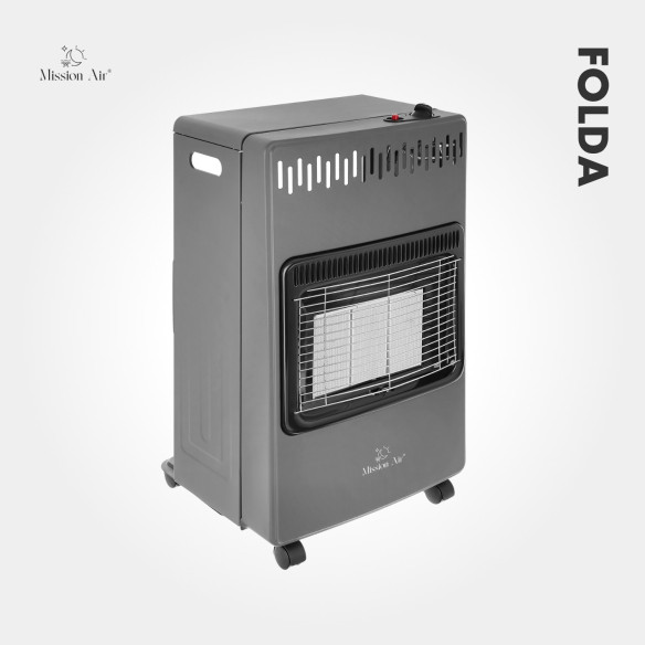FOLDA 4.2 kW Folding Gas Heater | Portable LPG Heater, Hose + Regulator Included