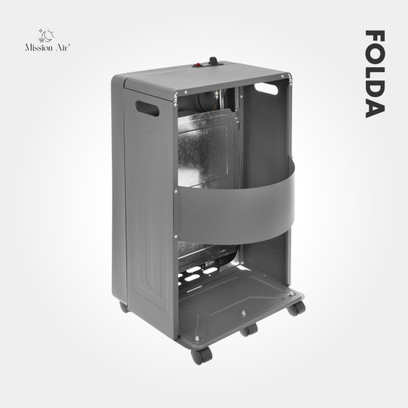 FOLDA 4.2 kW Folding Gas Heater | Portable LPG Heater, Hose + Regulator Included