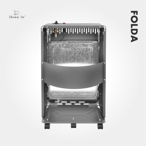 FOLDA 4.2 kW Folding Gas Heater | Portable LPG Heater, Hose + Regulator Included