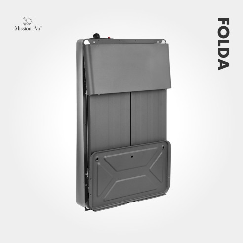 FOLDA 4.2 kW Folding Gas Heater | Portable LPG Heater, Hose + Regulator Included