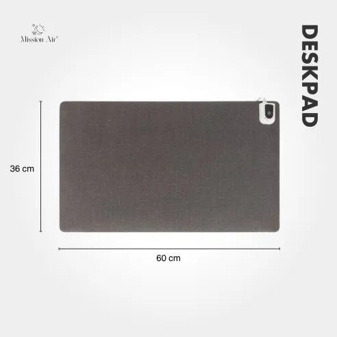 Mission Air Heated Pad 36 × 60 cm | 3 Heating Levels, Timer, 80 W