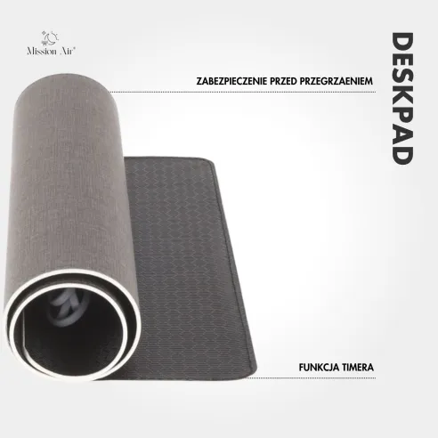 Mission Air Heated Pad 36 × 60 cm | 3 Heating Levels, Timer, 80 W