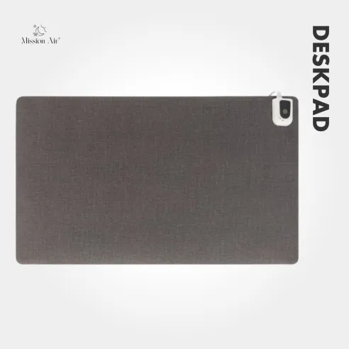Podgrzewana podkładka Mission Air 36x60 czarna widok z góry