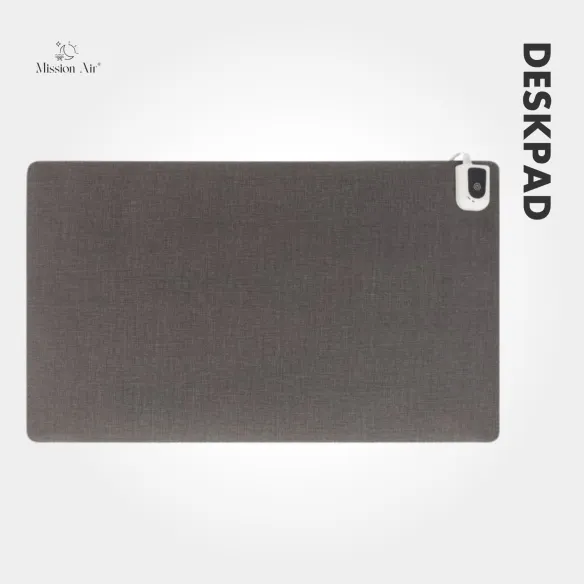 Podgrzewana podkładka Mission Air 36x60 czarna widok z góry