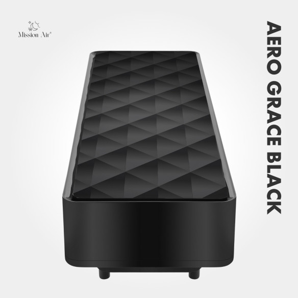 AERO Grace 2000 W PTC Air Curtain | 54 cm, Black