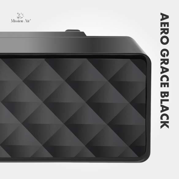 AERO Grace 2000 W PTC Air Curtain | 54 cm, Black