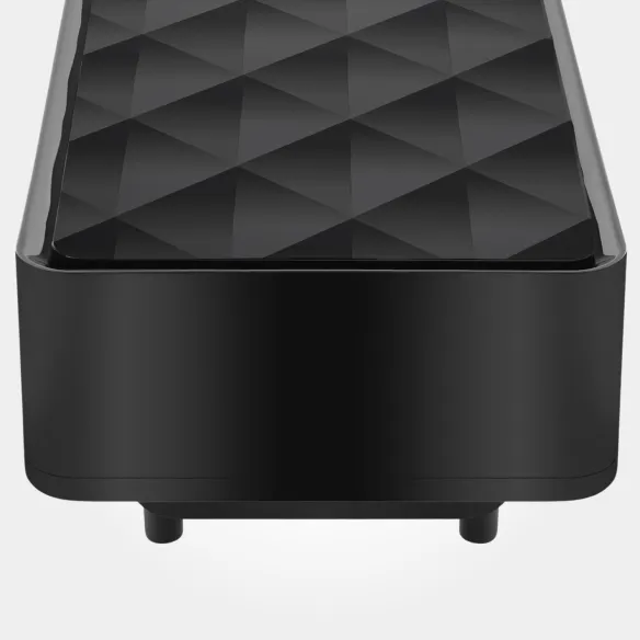 Kurtyna powietrzna AERO Grace 2000W PTC czarna detal frontu