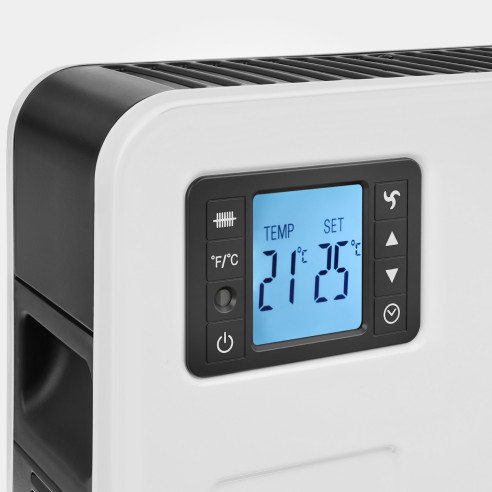 Grzejnik konwektorowy ATLANTA 2300W panel LED i wyświetlacz