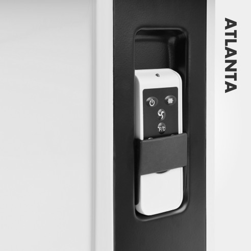 Grzejnik konwektorowy ATLANTA 2300W panel sterowania boczny