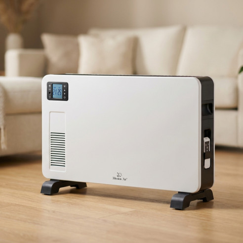 Grzejnik konwektorowy ATLANTA 2300W w salonie