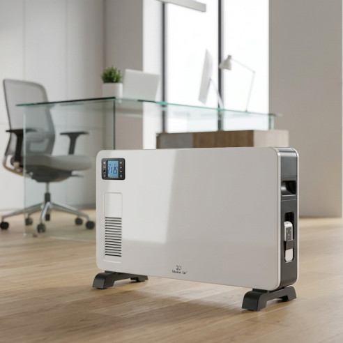 Grzejnik konwektorowy ATLANTA 2300W w aranżacji wnętrza