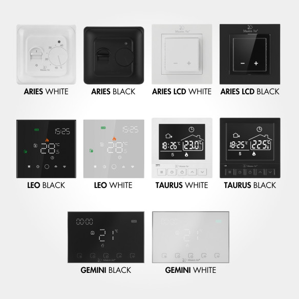 MA-160 W/m² Heating Mat Set | For Tiles, Electric Underfloor Heating