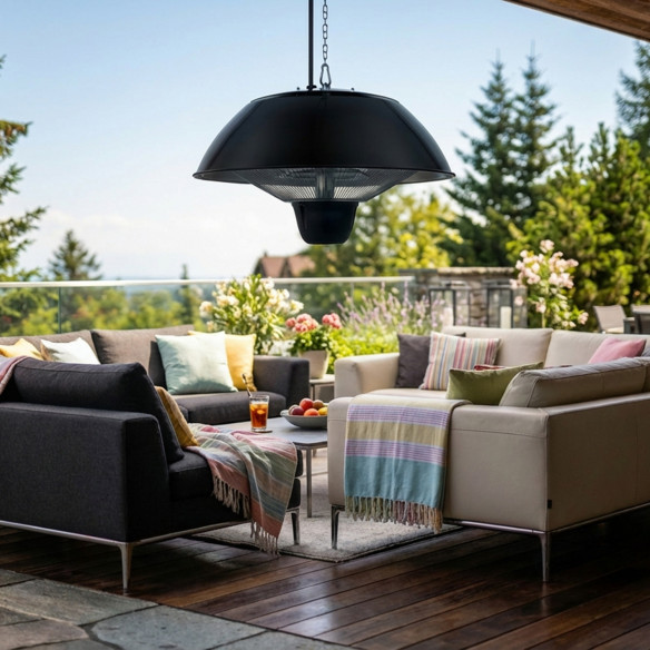 VERONA 1500 W Patio Infrared Heater | Hanging, IP34