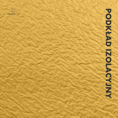 Gold Insulation Underlay | 5 mm Thickness, 50 m² Roll