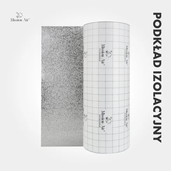 Silver Insulation Underlay | 5 mm Thickness, 1 m²