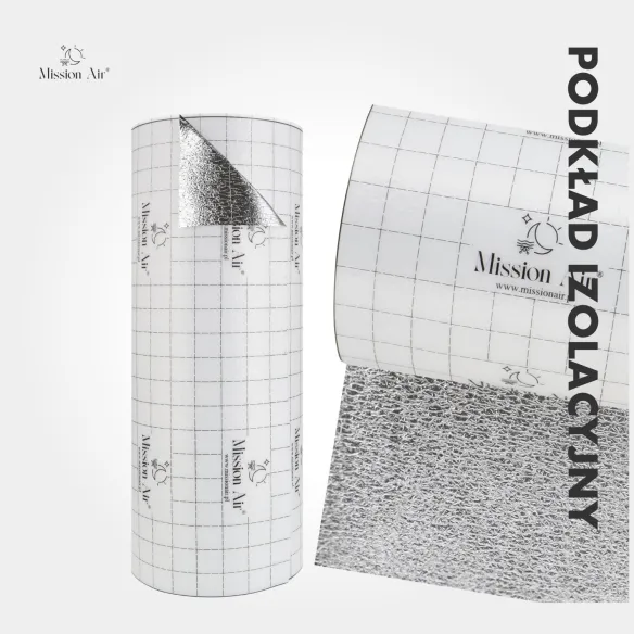 Silver Insulation Underlay | 5 mm Thickness, Roll