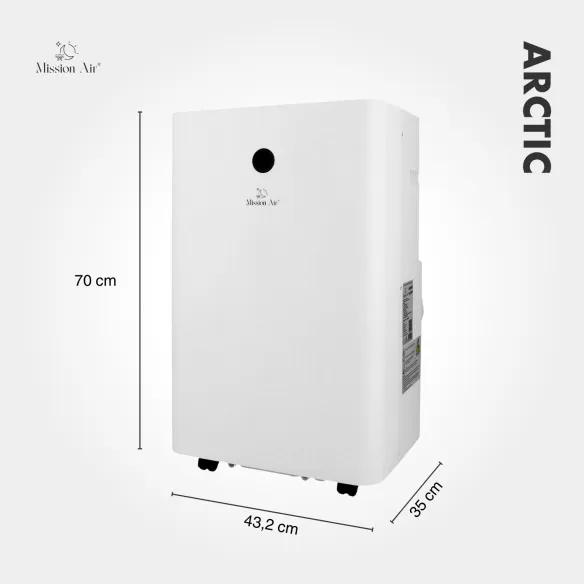 ARCTIC 4.1 kW WiFi Portable Air Conditioner | 3-in-1 for up to 41 m²
