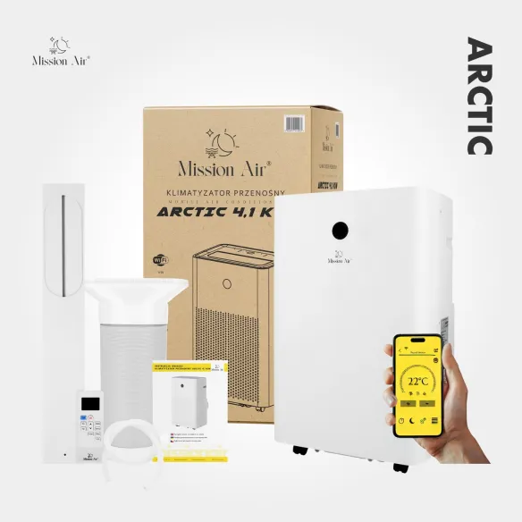 ARCTIC 4.1 kW WiFi Portable Air Conditioner | 3-in-1 for up to 41 m²